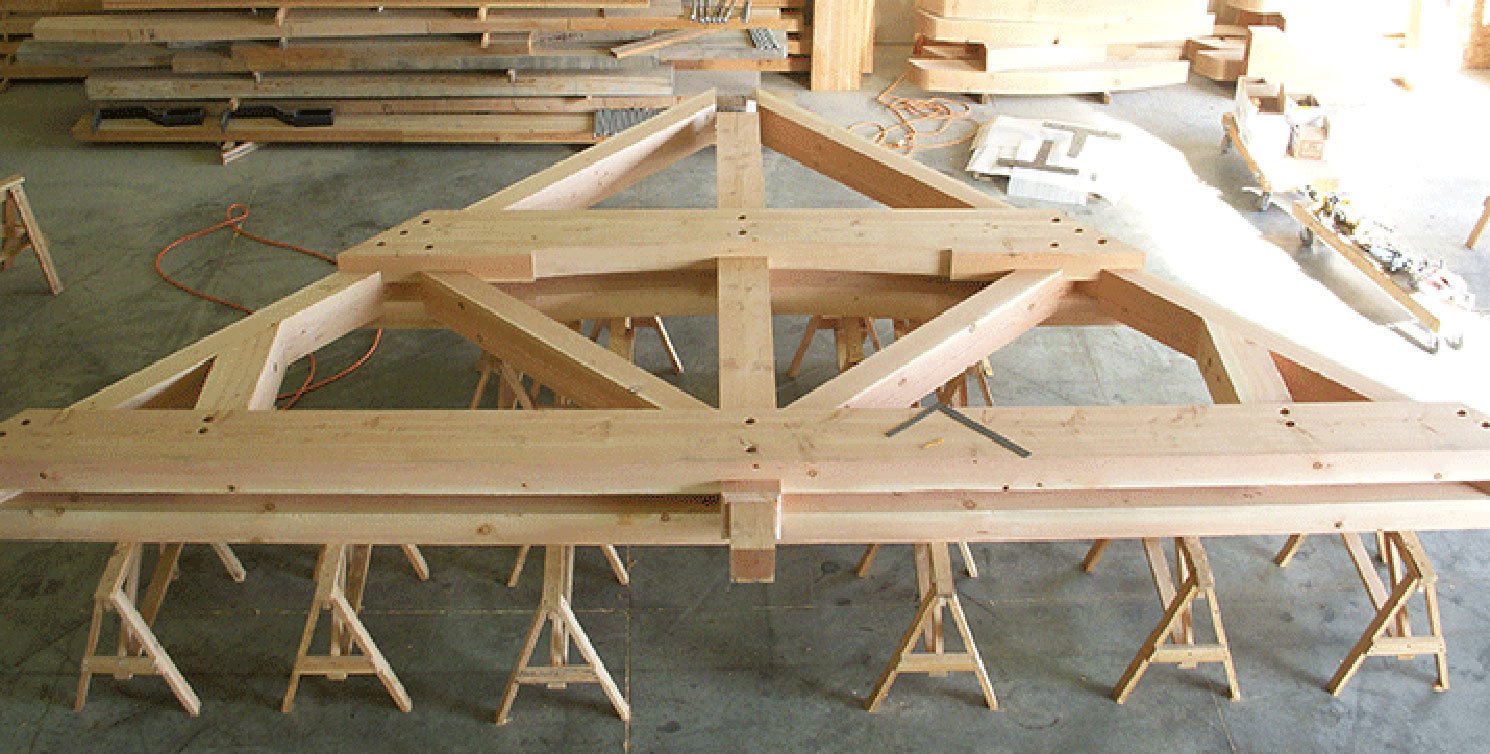 Douglas-Fir-Trusses