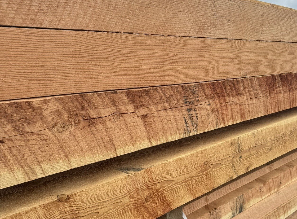 circle sawn timbers