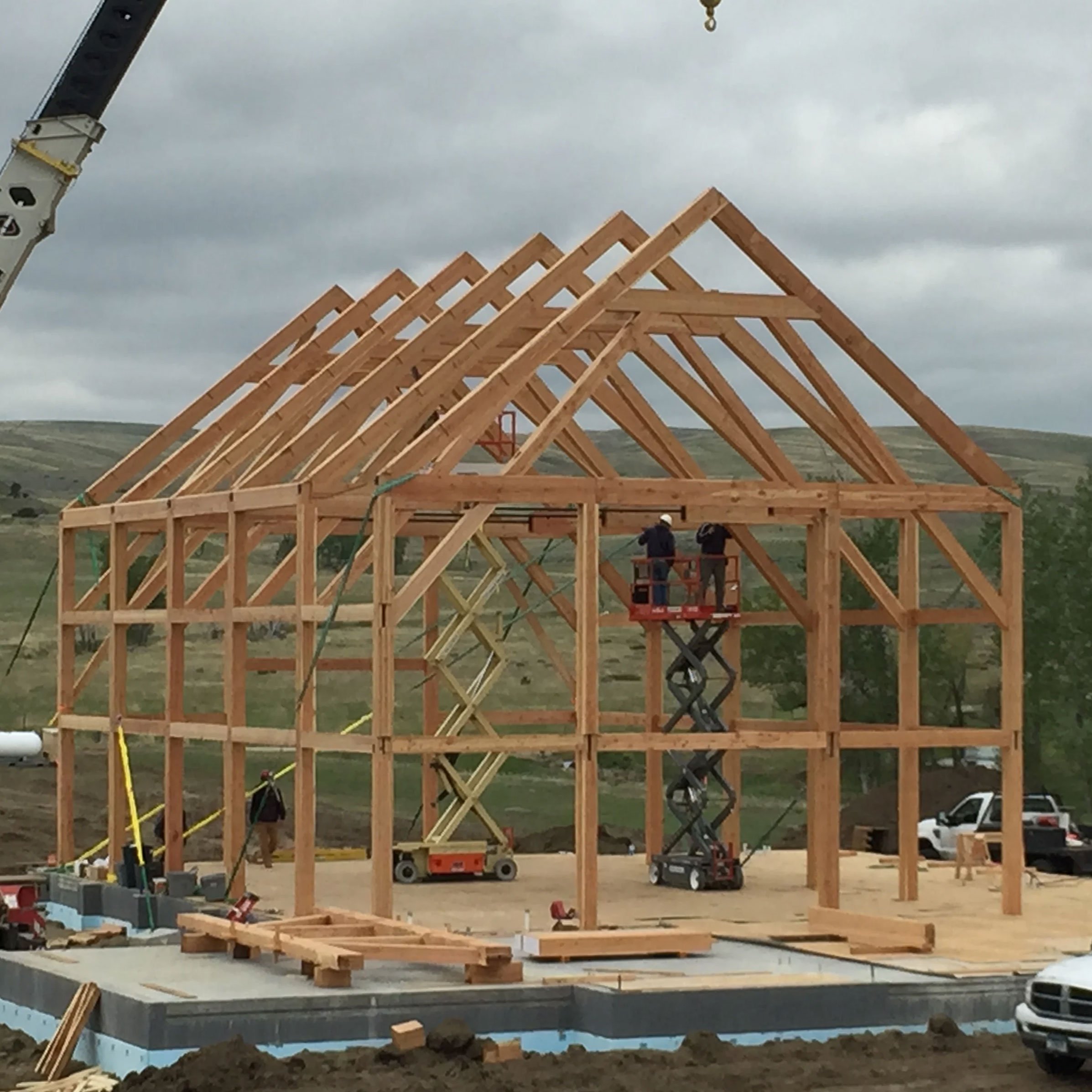 Gunnstock Timber Frames